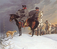 04-Biedermeier-Kruger-Prussian Cavalry Outpost in the Snow (1821).jpg